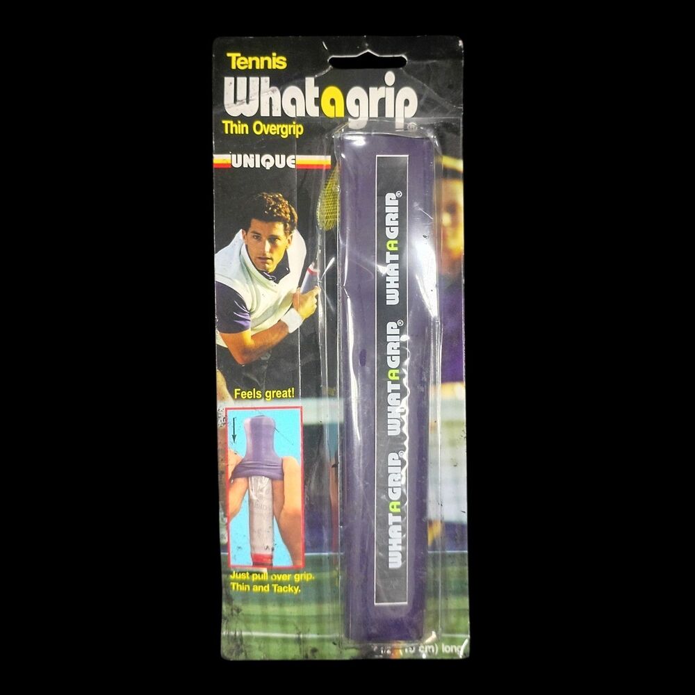 Vintage What A Grip Rare Purple Color, For Tennis Racket Grip NIP NOS NIB